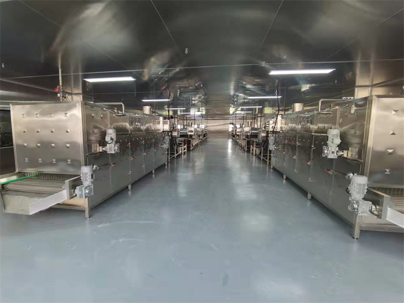 調理包巴氏殺菌烘干流水線