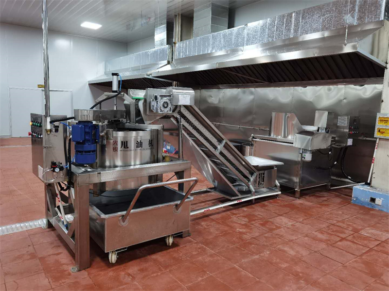 電加熱油炸花生米設備
