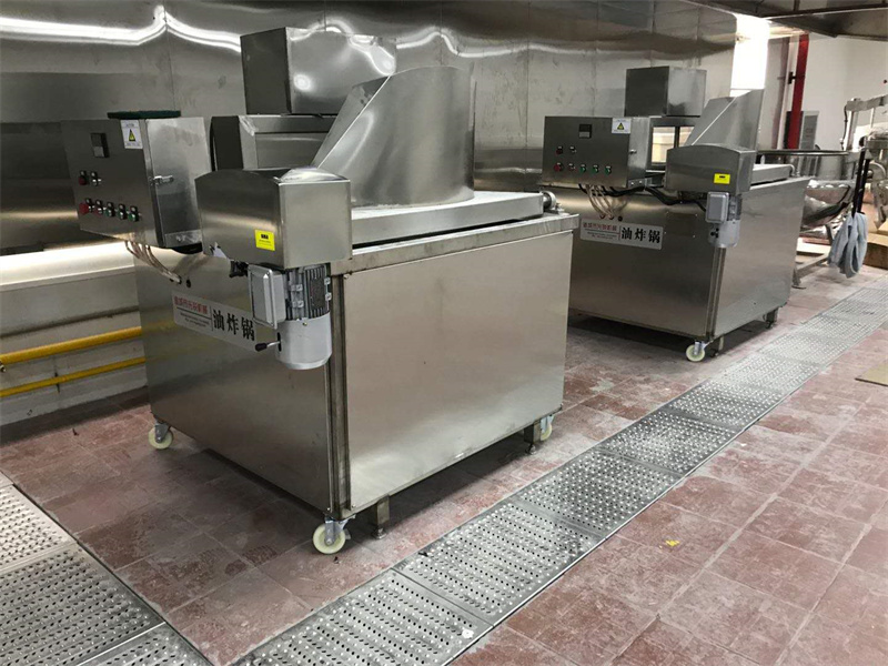 電加熱油炸花生米設備