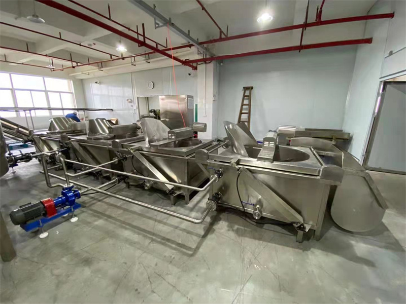 電加熱油炸花生米設備