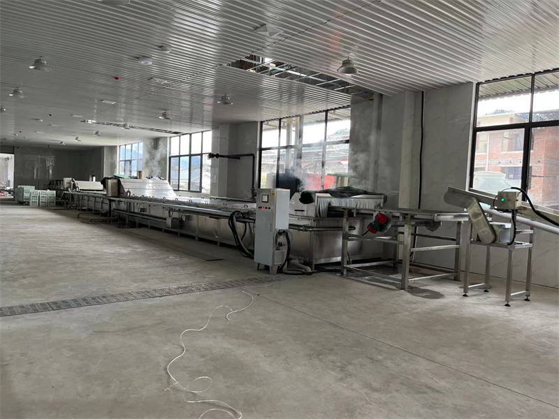 泡椒竹筍巴氏滅菌、冷卻、風干流水線