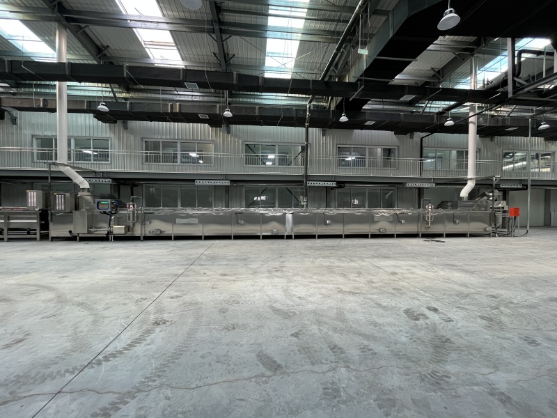 酸菜巴氏殺 菌清洗風干線