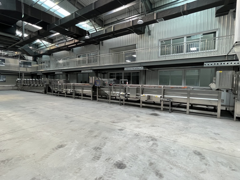 酸菜巴氏殺 菌清洗風干線