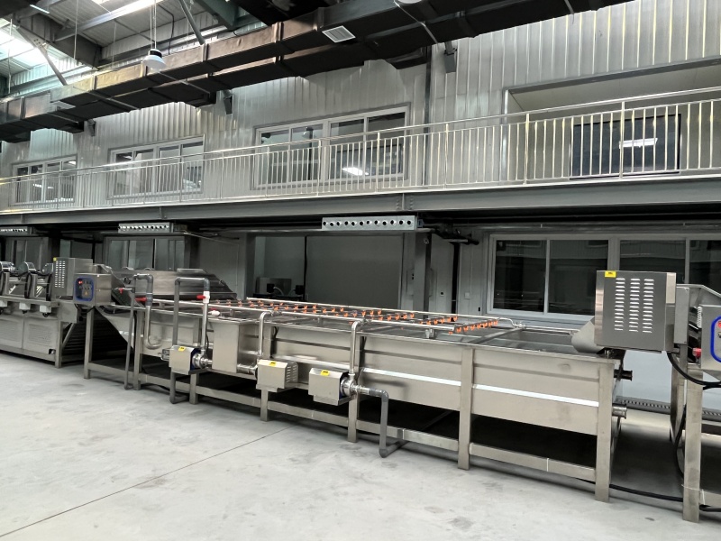 酸菜巴氏殺 菌清洗風干線