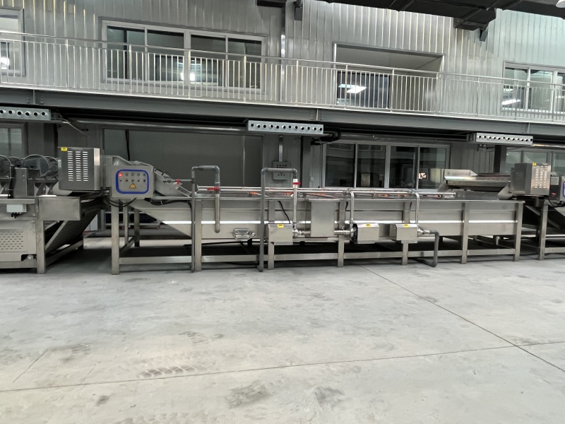 酸菜巴氏殺 菌清洗風干線