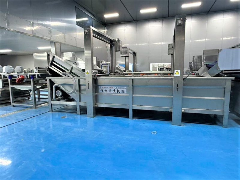 棗莊兩套包裝清洗風干流水線