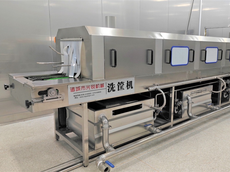 清洗 + 風干一體化,筐子周轉不等待