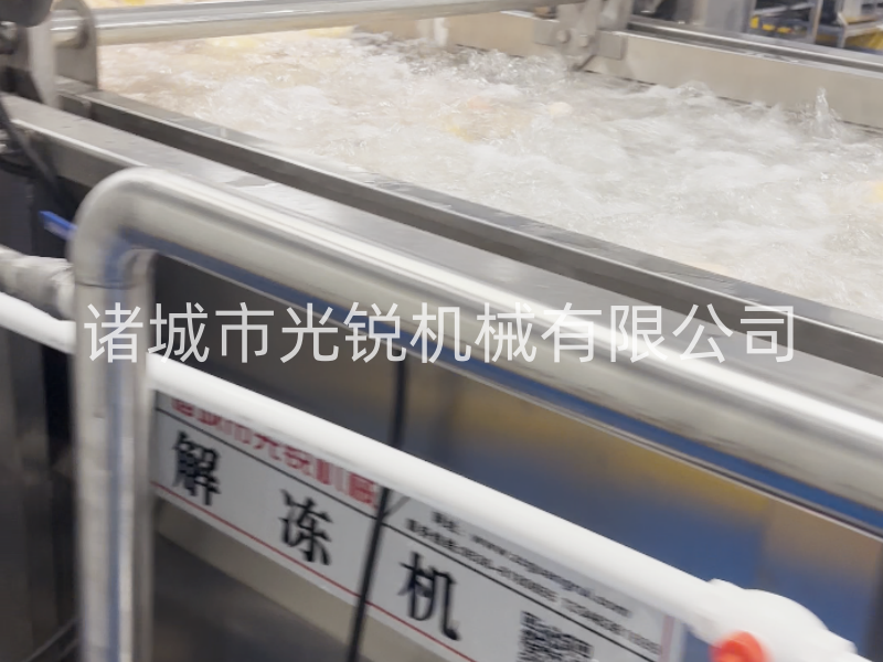 凍鴨加工不用愁！一站式解凍清洗分割流水線，效率翻倍！